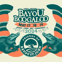 Bayou Boogaloo 2024 Logo