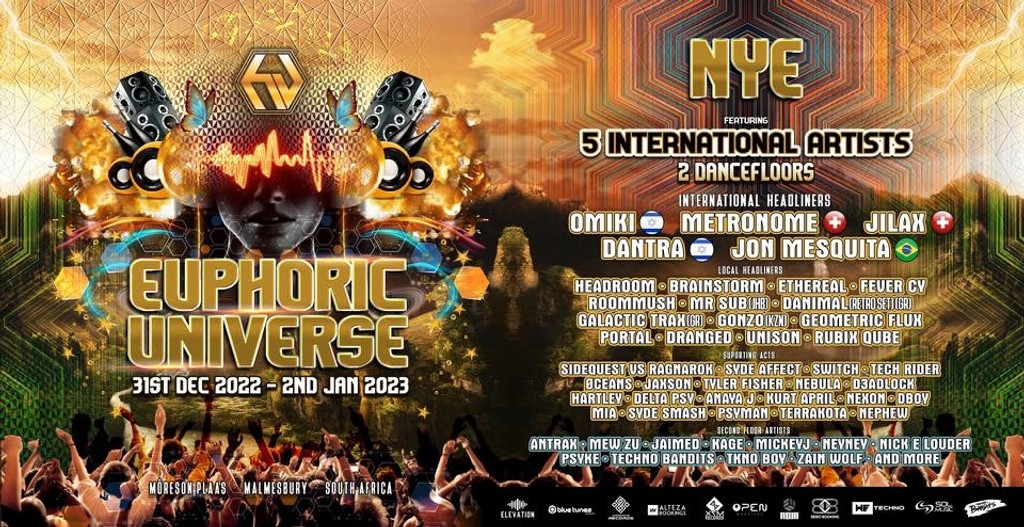 Euphoric Universe NYE 2022 Festival