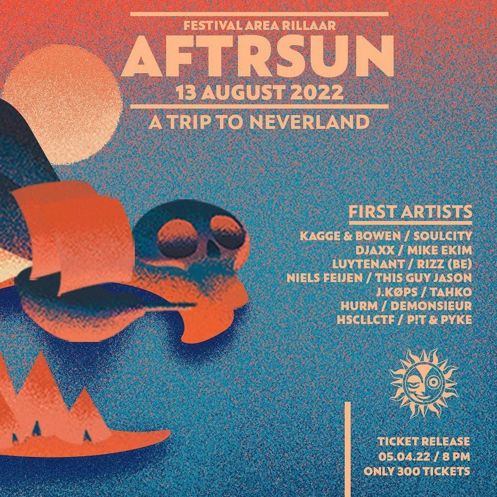 Lineup Poster Aftrsun Festival 2022