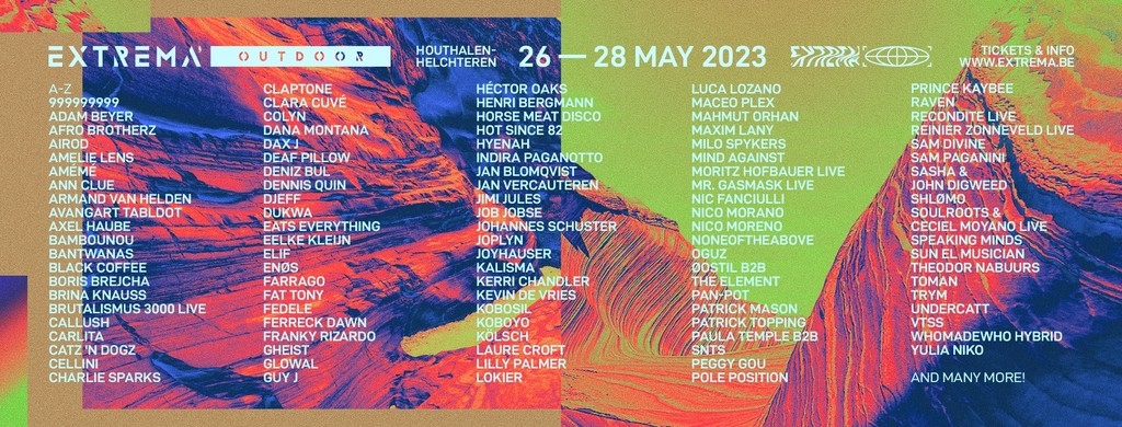Extrema Outdoor Belgium 2023 Festival