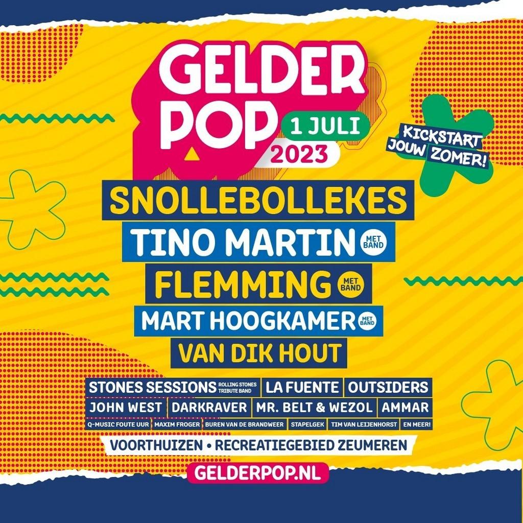 Lineup Poster Gelderpop 2023