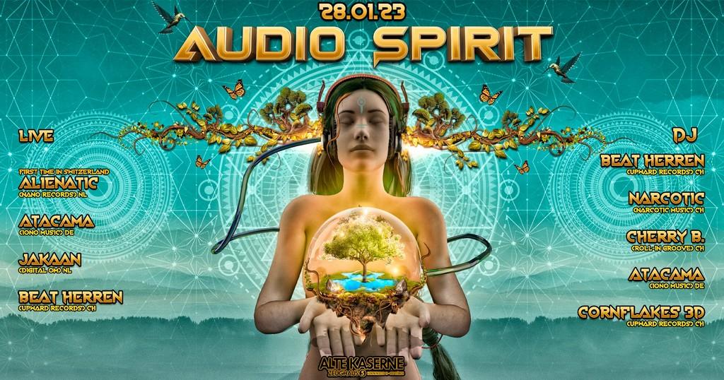 Lineup Poster Audio Spirit 2023