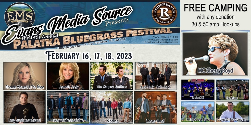 Palatka Bluegrass Festival 2023 Festival