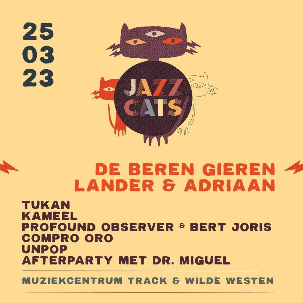 Lineup Poster Jazz Cats 2023