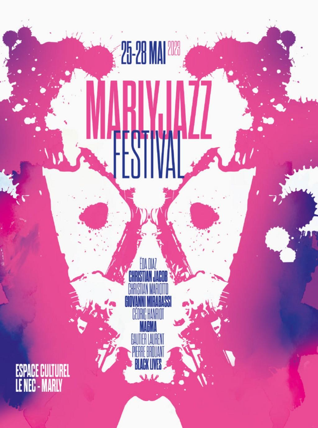 Lineup Poster Marly Jazz Festival 2023