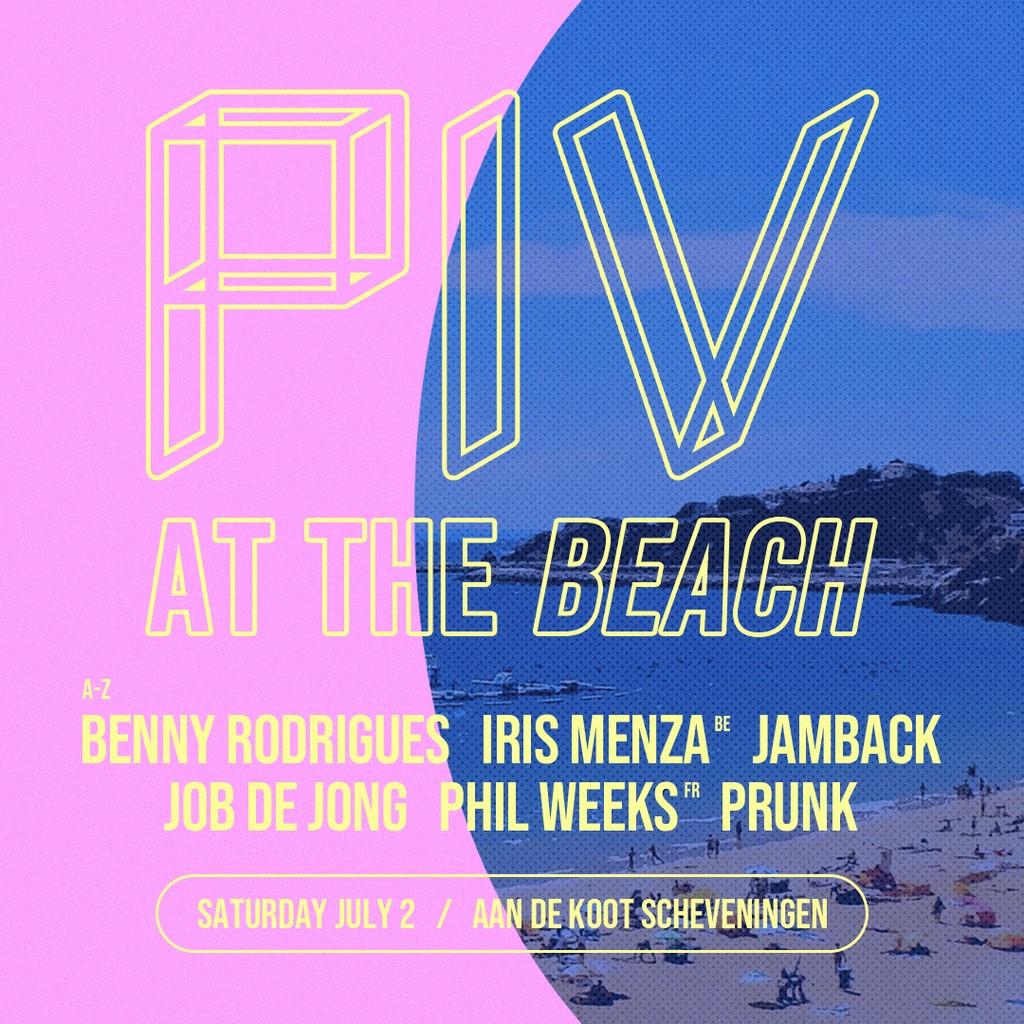 Lineup Poster PIV at the Beach 2022