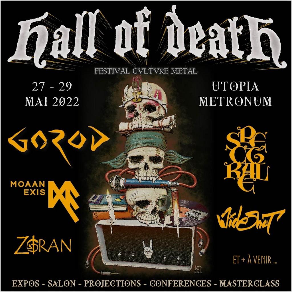 Lineup Poster Hall of Death 2022
