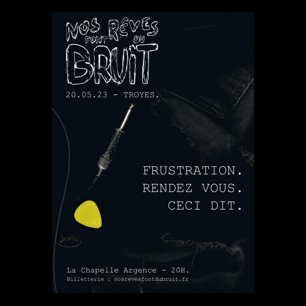 Lineup Poster Nos Rêves Font Du Bruit 2023