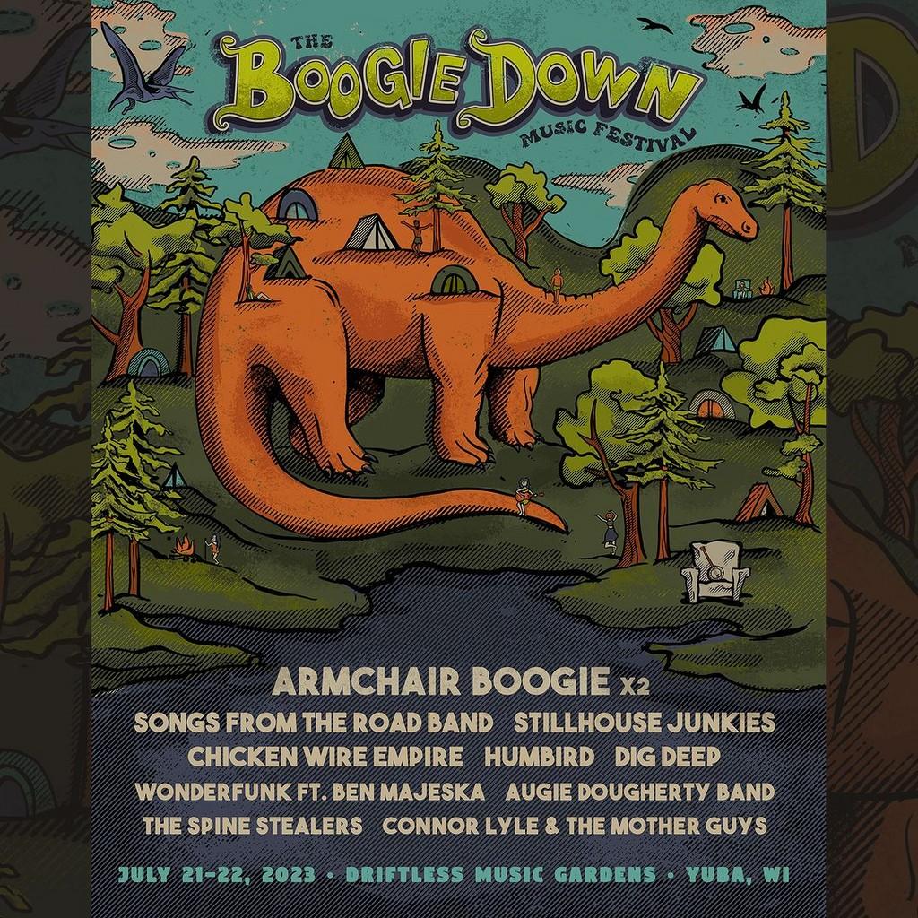 Lineup Poster The Boogiedown 2023