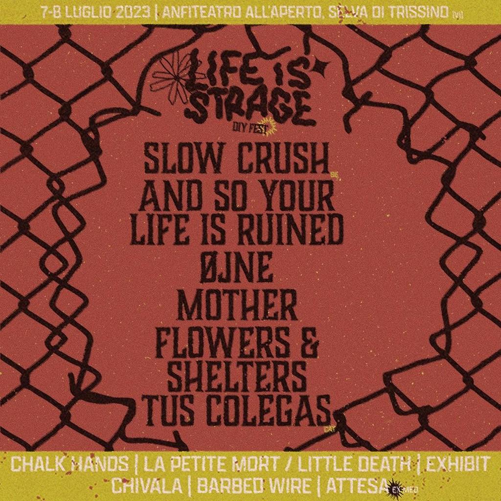 Lineup Poster Life Is Strage 2023