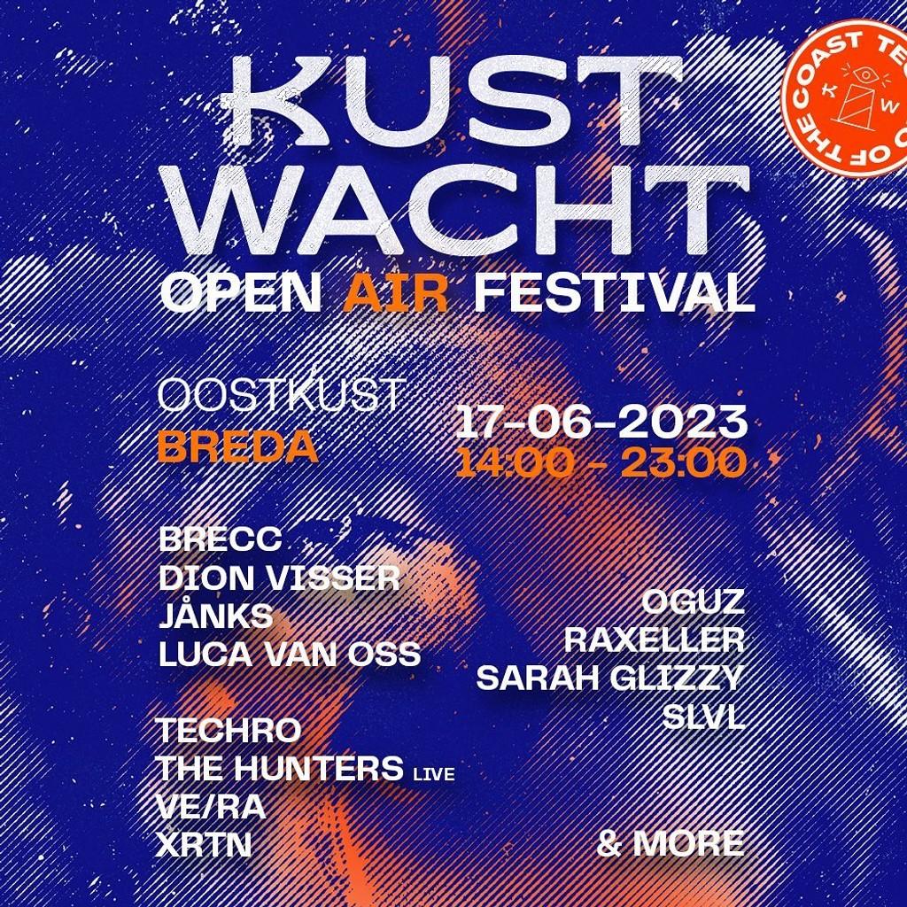 Lineup Poster Kustwacht Open Air 2023