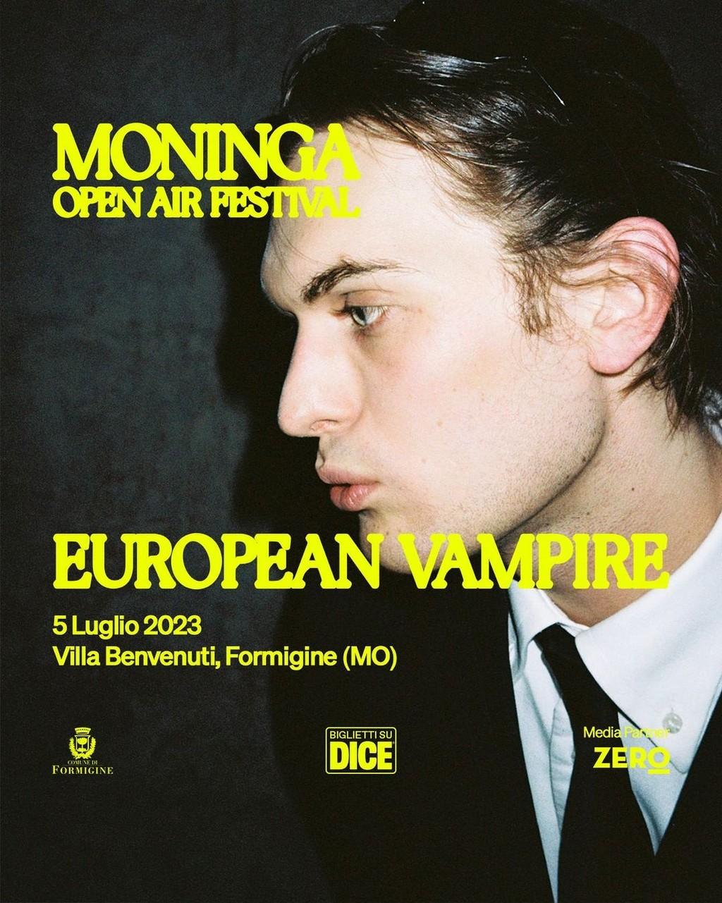 Lineup Poster Moninga Open Air Festival 2023