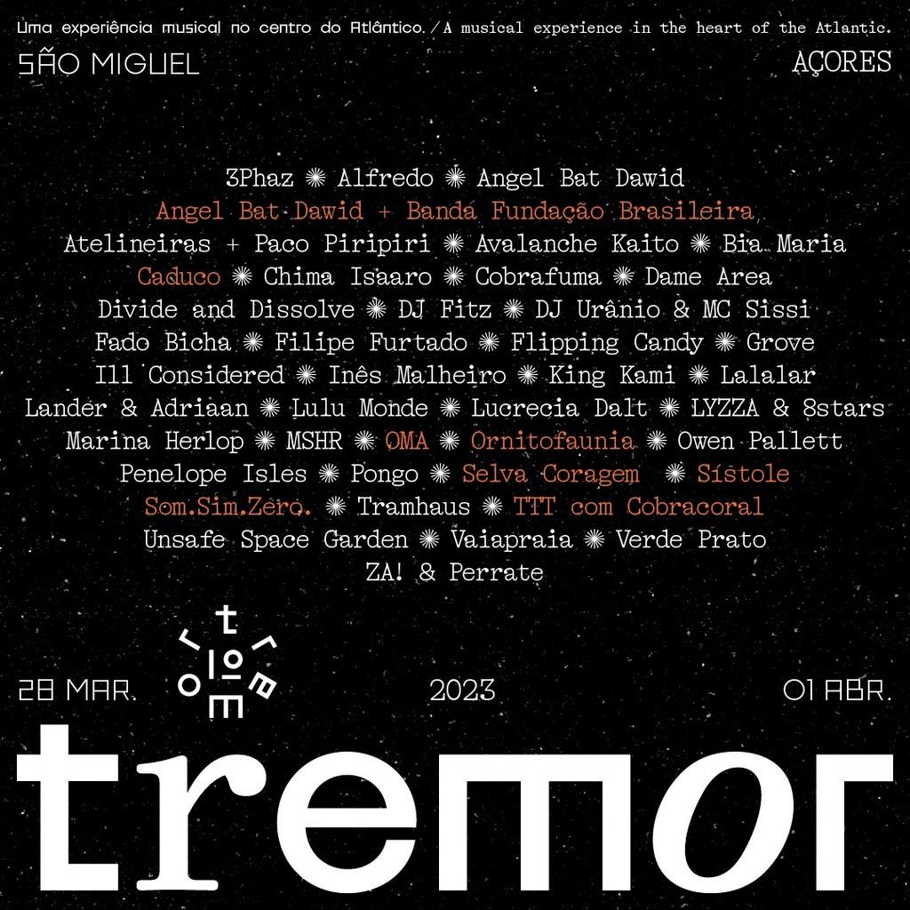 Lineup Poster Tremor 2023