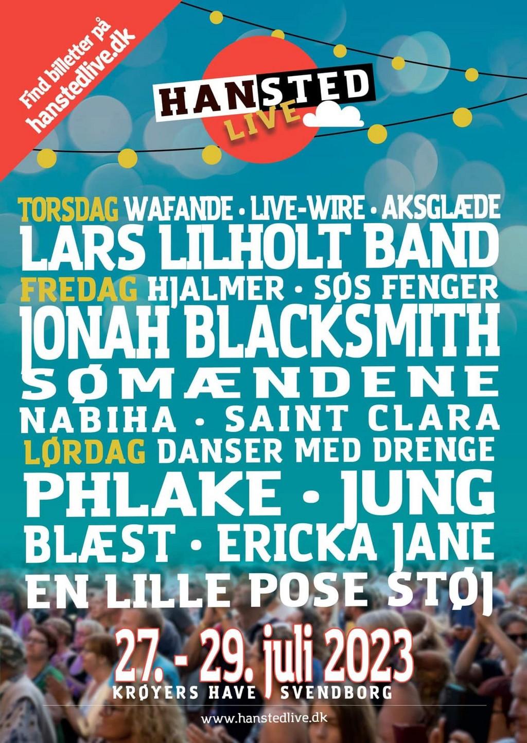 Lineup Poster Handsted Live 2023