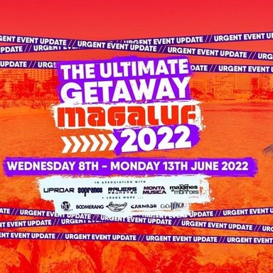 The Ultimate Getaway Magaluf 2022 Logo