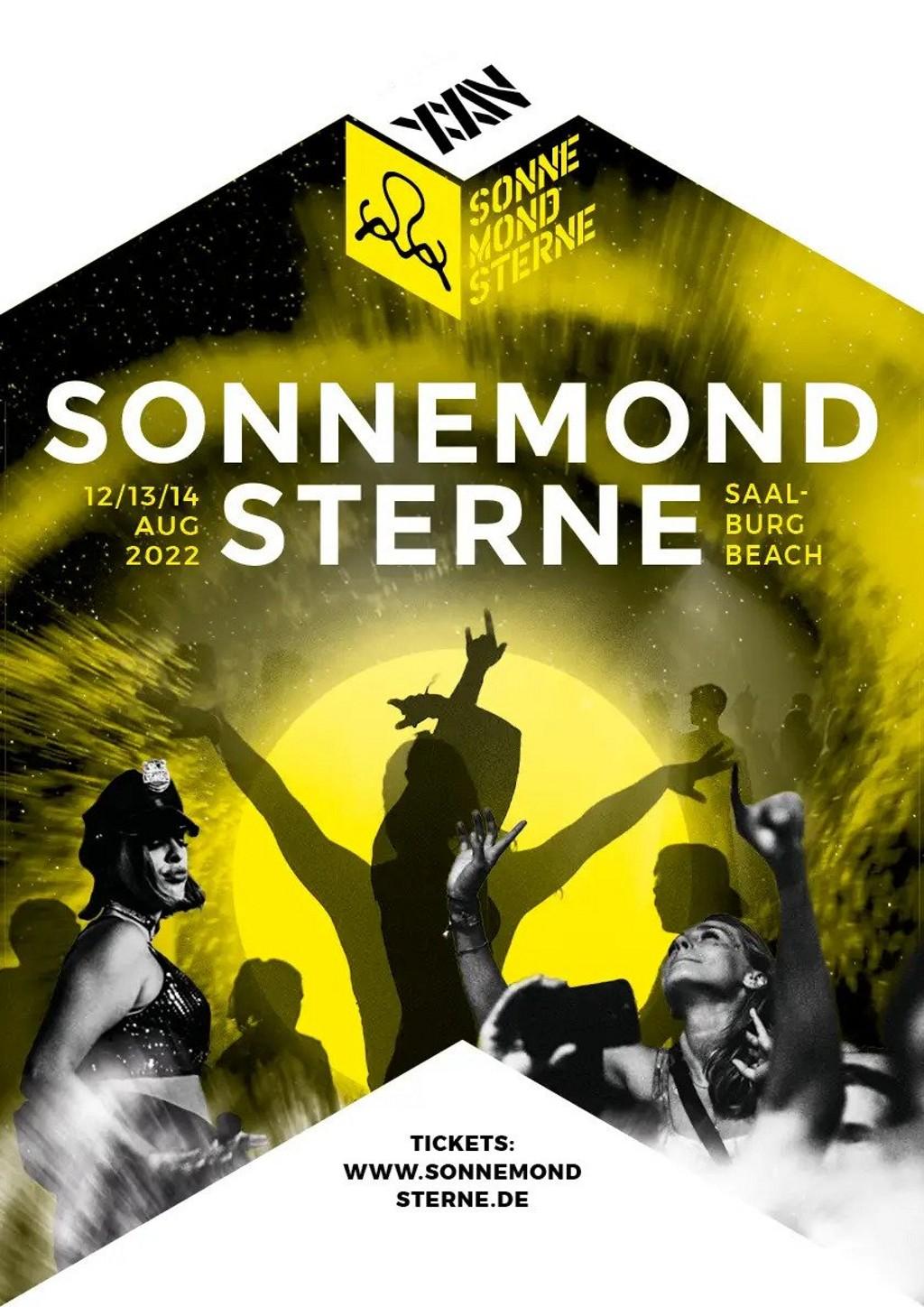 Lineup Poster Sonnemondsterne Festival 2022