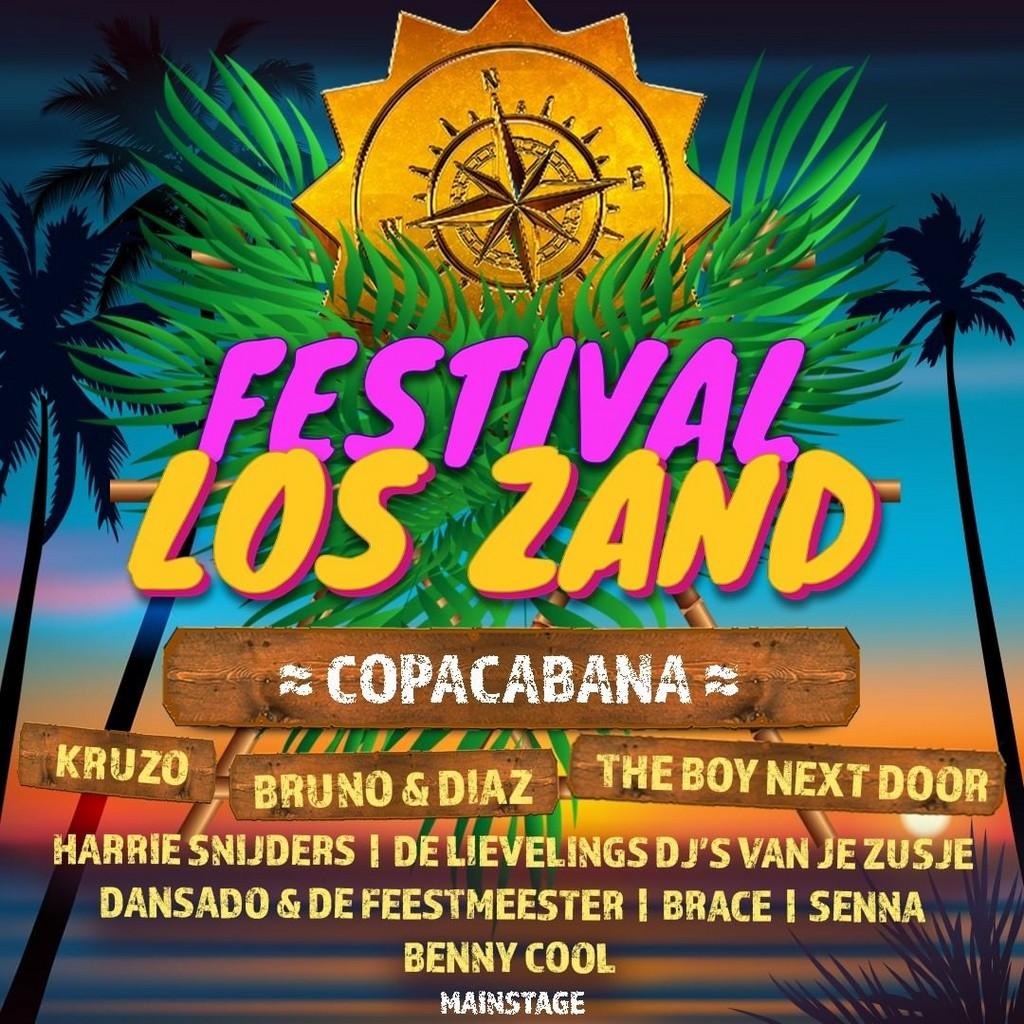 Lineup Poster Festival Los Zand 2022