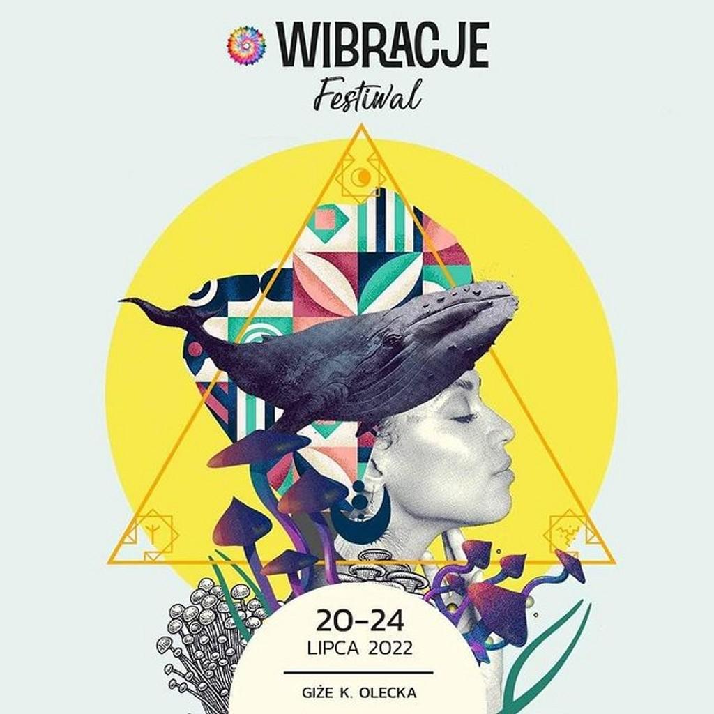 Lineup Poster Wibracje Festiwal 2022